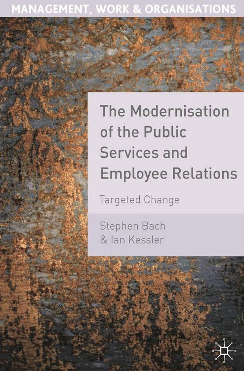 Produktbild: The Modernisation of the Public Services and Employee Relations