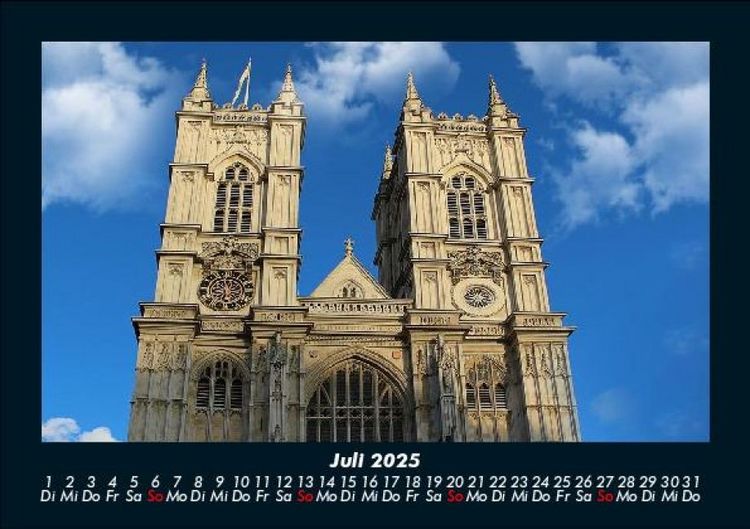Produktbild: London 2025 Fotokalender DIN A5