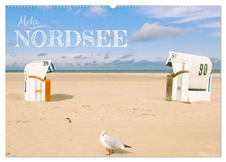 Produktbild: Mehr Nordsee (Wandkalender 2026 DIN A2 quer), CALVENDO Monatskalender