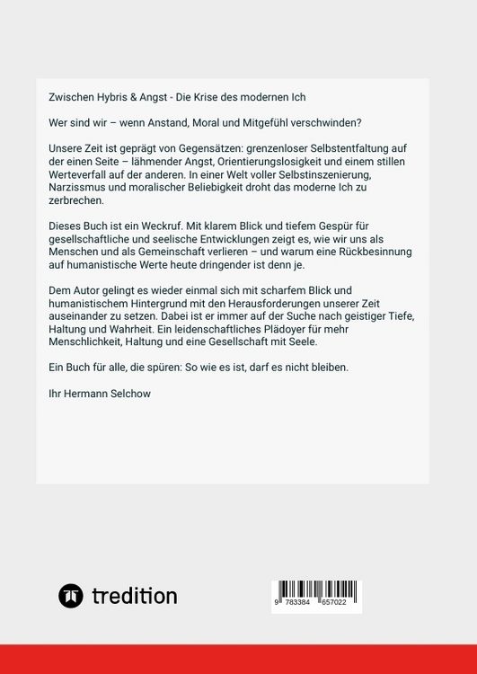 Produktbild: Zwischen Hybris & Angst: Die Krise des modernen Ich Band I