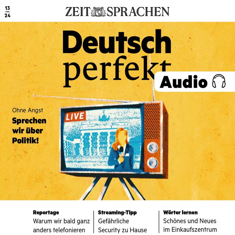 Produktbild: Deutsch lernen Audio &ndash; Sprechen wir &uuml;ber Politik!