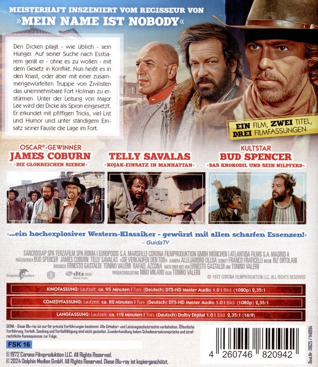 Produktbild: Sie verkaufen den Tod - Der Dicke und das Warzenschwein (3 Filmfassung-Edition)