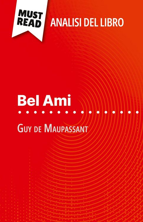 Produktbild: Bel Ami di Guy de Maupassant (Analisi del libro)