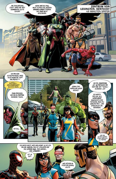 Produktbild: Avengers/Champions: Der Untergang