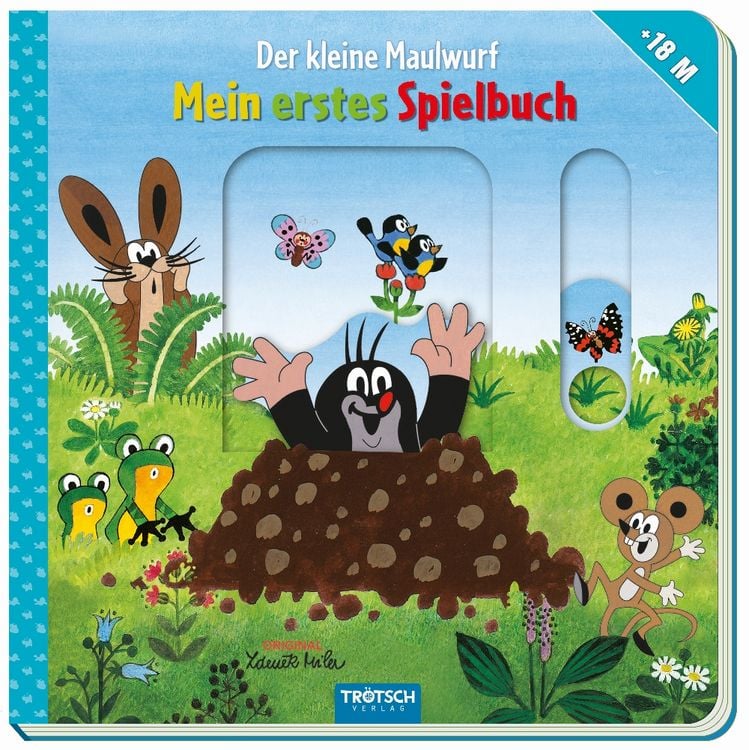 Produktbild: Tr&ouml;tsch Der kleine Maulwurf Mein erstes Spielbuch