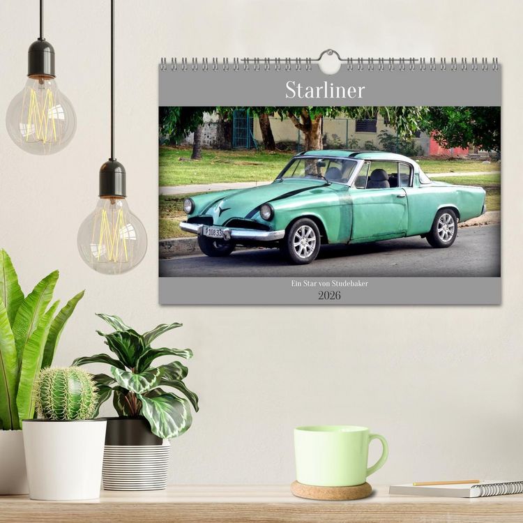 Produktbild: Starliner - Ein Star von Studebaker (Wandkalender 2026 DIN A4 quer), CALVENDO Monatskalender