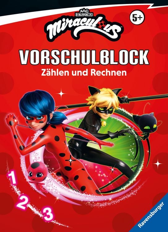 Produktbild: Miraculous - Mein Vorschulblock Z&auml;hlen und Rechnen