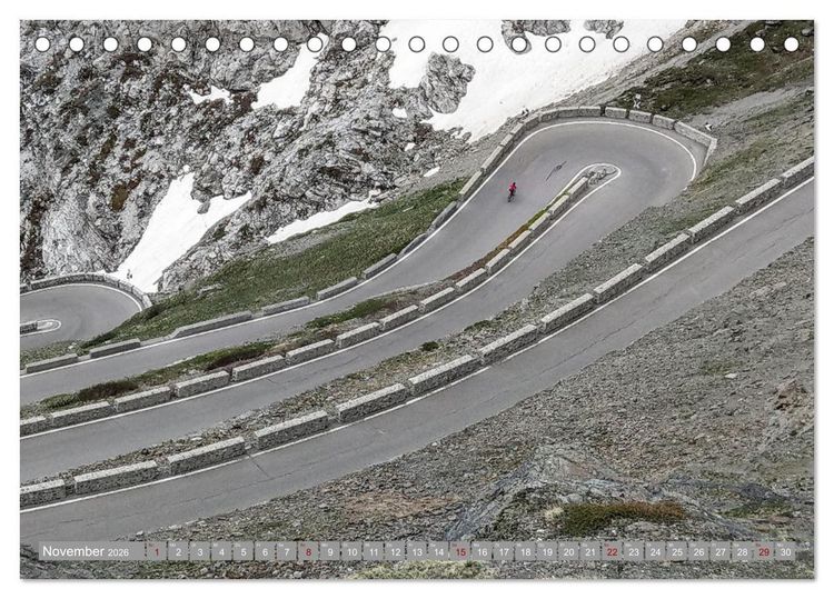 Produktbild: Biken - Impressionen von Rolf Dietz (Tischkalender 2026 DIN A5 quer), CALVENDO Monatskalender
