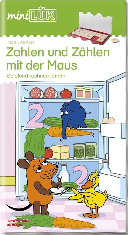 Produktbild: miniL&Uuml;K -  Zahlen u. Z&auml;hlen mit d. Maus