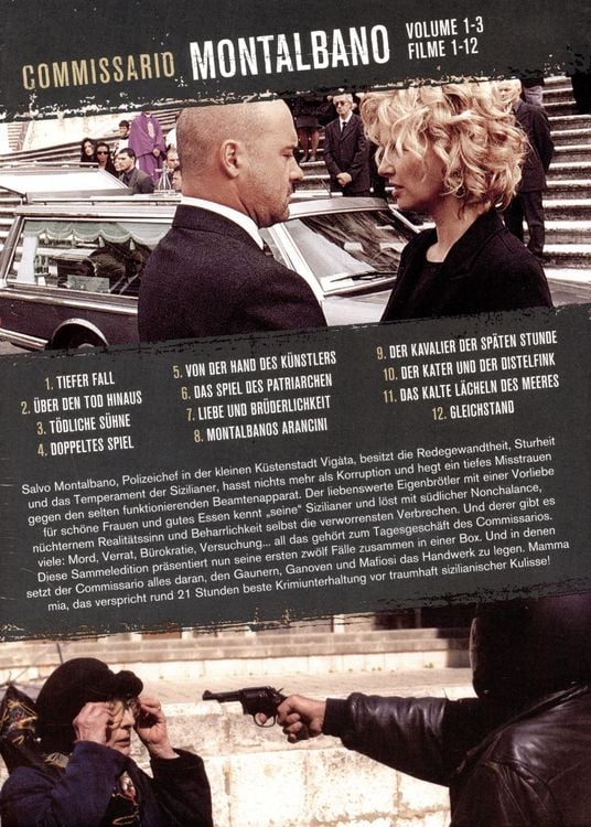 Produktbild: Commissario Montalbano - Sammelbox 1 [12 DVDs]