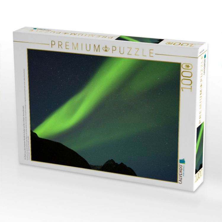 Produktbild: CALVENDO Puzzle Ein Motiv aus dem Kalender Nordlicht-Zauber auf den Lofoten. Aurora borealis | 1000 Teile Lege-Gr&ouml;&szlig;e 64x48cm Foto-Puzzle f&uuml;r gl&uuml;ckliche Stunden