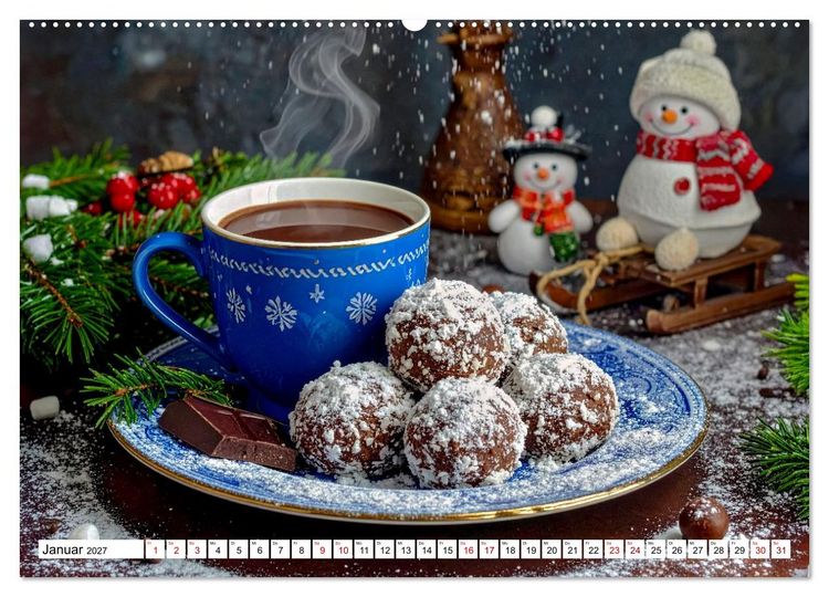 Produktbild: Schokoladen Tr&auml;ume (Wandkalender 2027 DIN A2 quer), CALVENDO Monatskalender