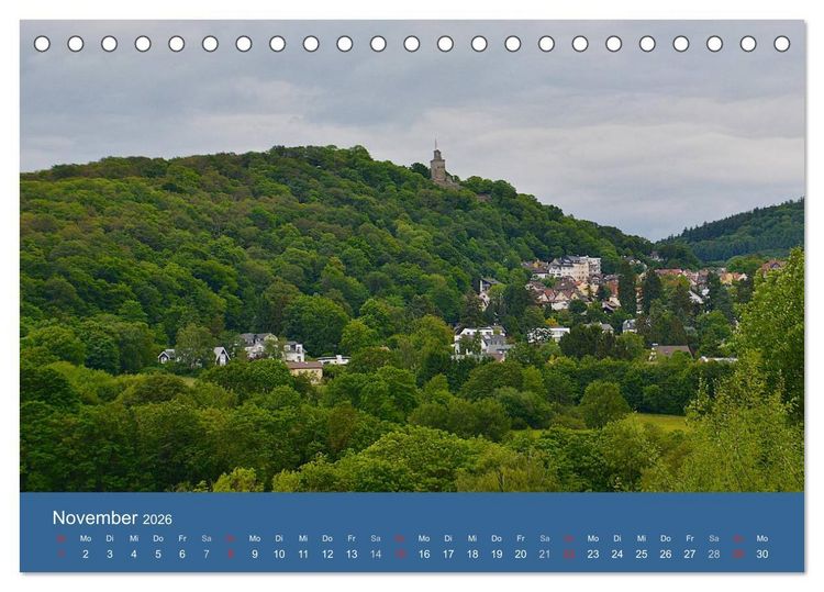 Produktbild: K&ouml;nigstein im Taunus und Umgebung (Tischkalender 2026 DIN A5 quer), CALVENDO Monatskalender