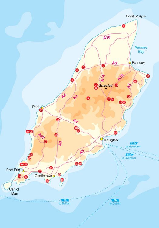Produktbild: Walking on the Isle of Man