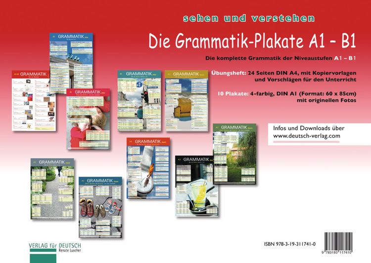 Produktbild: Die Grammatik-Plakate A1&ndash;B1