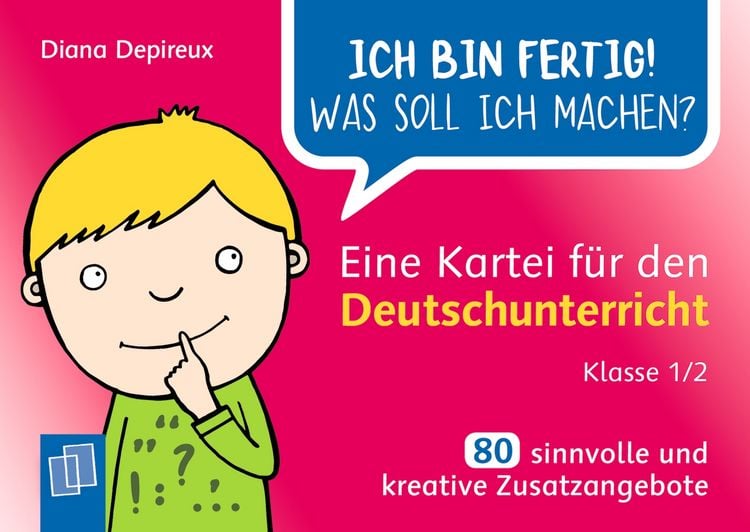 Produktbild: Eine Kartei f&uuml;r den Deutschunterricht &ndash; Klasse 1/2