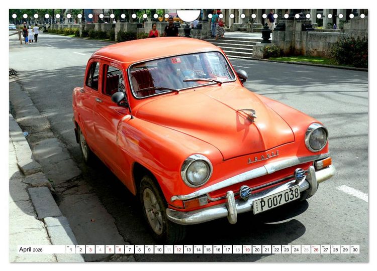 Produktbild: SIMCA ARONDE - Frankreichs Schwalbe (Wandkalender 2026 DIN A4 quer), CALVENDO Monatskalender