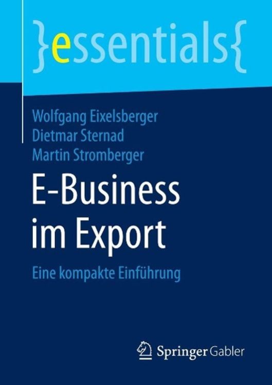 Bild vom Artikel E-Business im Export vom Autor Wolfgang Eixelsberger