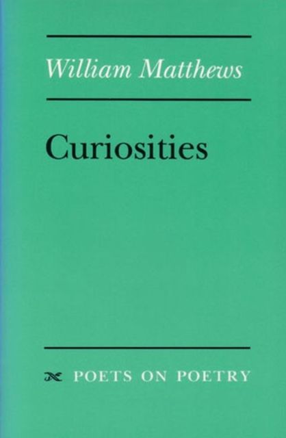 Produktbild: Matthews, W: Curiosities