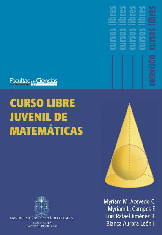 Produktbild: Curso libre juvenil de matem&aacute;ticas