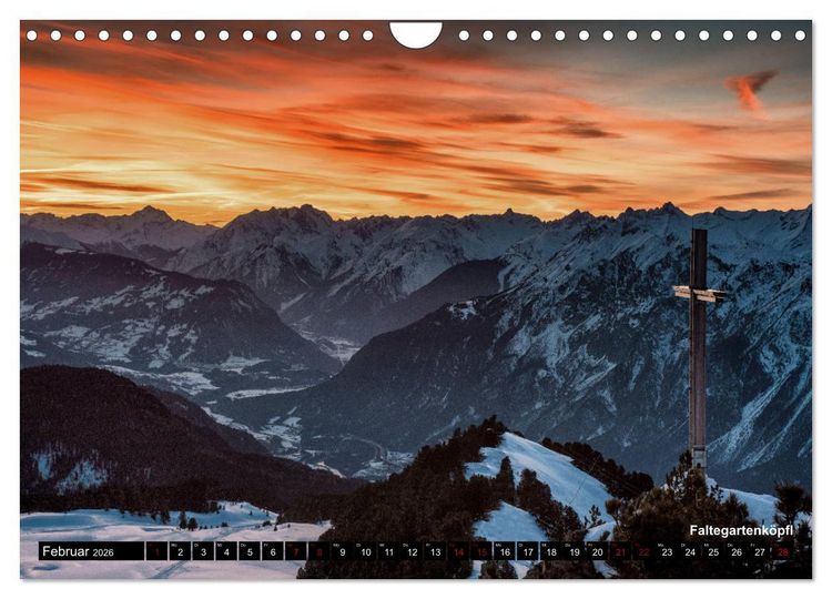 Produktbild: Tirol 2026 - die sch&ouml;nsten Pl&auml;tze (Wandkalender 2026 DIN A4 quer), CALVENDO Monatskalender