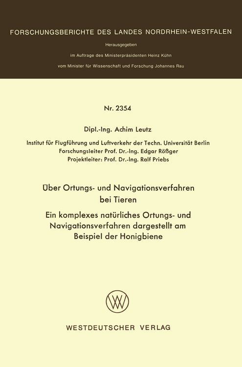 Produktbild: &Uuml;ber Ortungs- und Navigationsverfahren bei Tieren