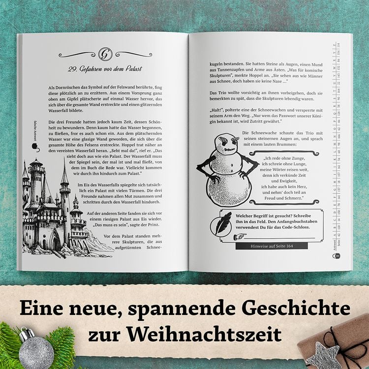Produktbild: Der neue R&auml;tsel-Adventskalender der Gebr&uuml;der Grimm