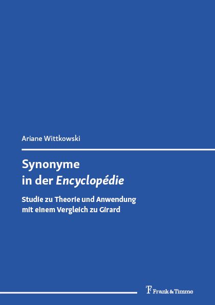 Produktbild: Synonyme in der &bdquo;Encyclop&eacute;die&ldquo;