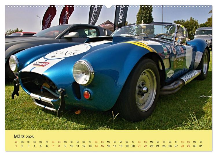 Produktbild: Supersportler mit viel PS (hochwertiger Premium Wandkalender 2026 DIN A2 quer), Kunstdruck in Hochglanz