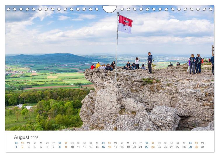 Produktbild: Oberfranken - Bayerns Norden (Wandkalender 2026 DIN A4 quer), CALVENDO Monatskalender