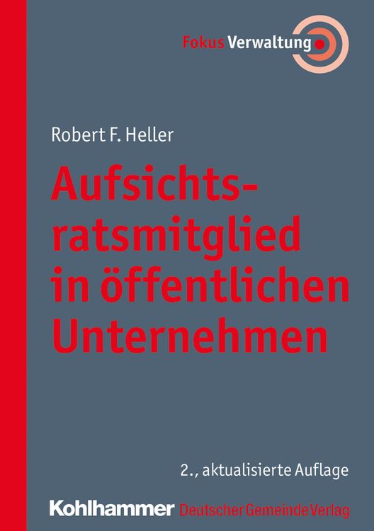 Produktbild: Aufsichtsratsmitglied in &ouml;ffentlichen Unternehmen