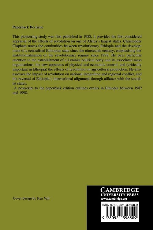 Produktbild: Transformation and Continuity in Revolutionary Ethiopia