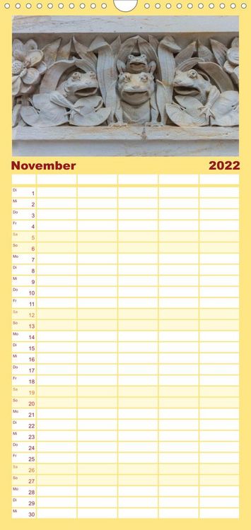 Produktbild: Familienplaner Quedlinburg ganz nah (Wandkalender 2022 , 21 cm x 45 cm, hoch)