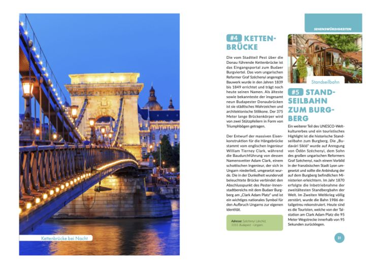 Produktbild: Bezauberndes Budapest - 66 unvergleichliche Erlebnisse Dein kompakter Reisef&uuml;hrer
