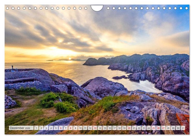 Produktbild: Vom Nordkap zum S&uuml;dkap (Wandkalender 2026 DIN A4 quer), CALVENDO Monatskalender