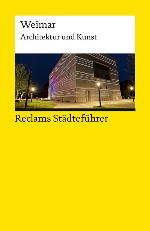 Produktbild: Reclams St&auml;dtef&uuml;hrer Weimar