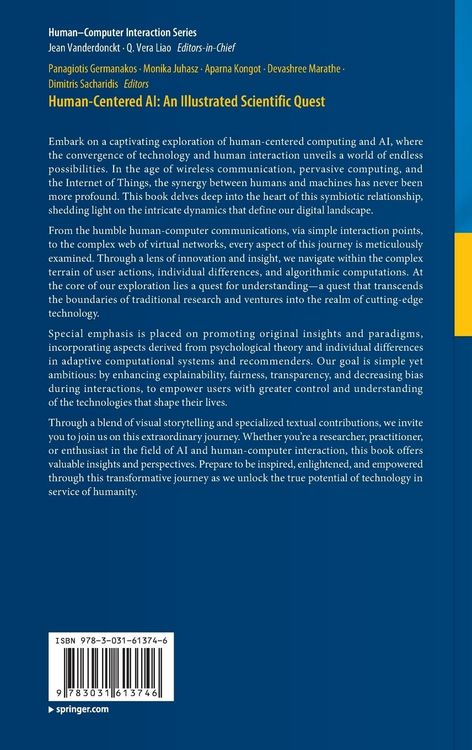 Produktbild: Human-Centered AI: An Illustrated Scientific Quest