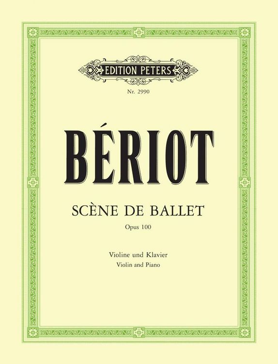 Produktbild: Scene de Ballet Op.100