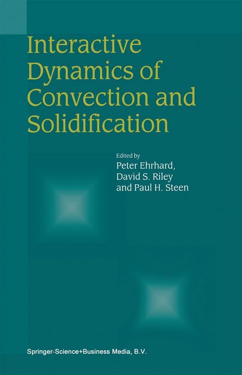 Produktbild: Interactive Dynamics of Convection and Solidification