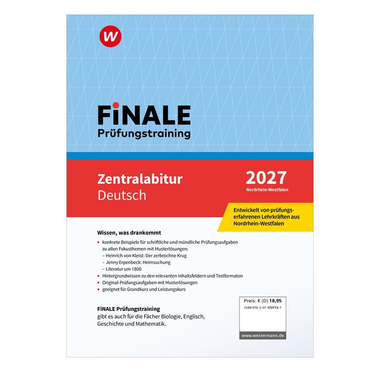 Produktbild: FiNALE Pr&uuml;fungstraining Zentralabitur Nordrhein-Westfalen