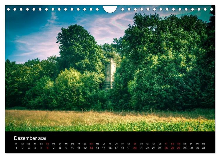 Produktbild: Dessau - Kulturlandschaft (Wandkalender 2026 DIN A4 quer), CALVENDO Monatskalender