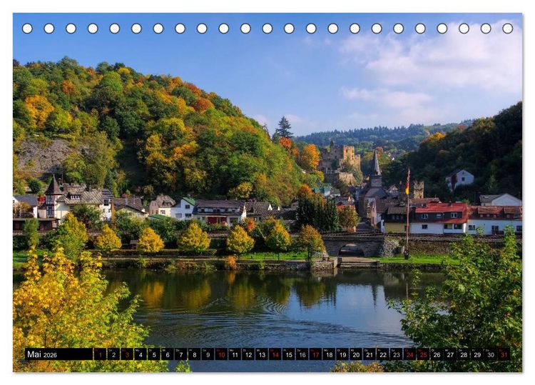 Produktbild: Die Lahn - Zauberhafte Orte rund um Limburg (Tischkalender 2026 DIN A5 quer), CALVENDO Monatskalender