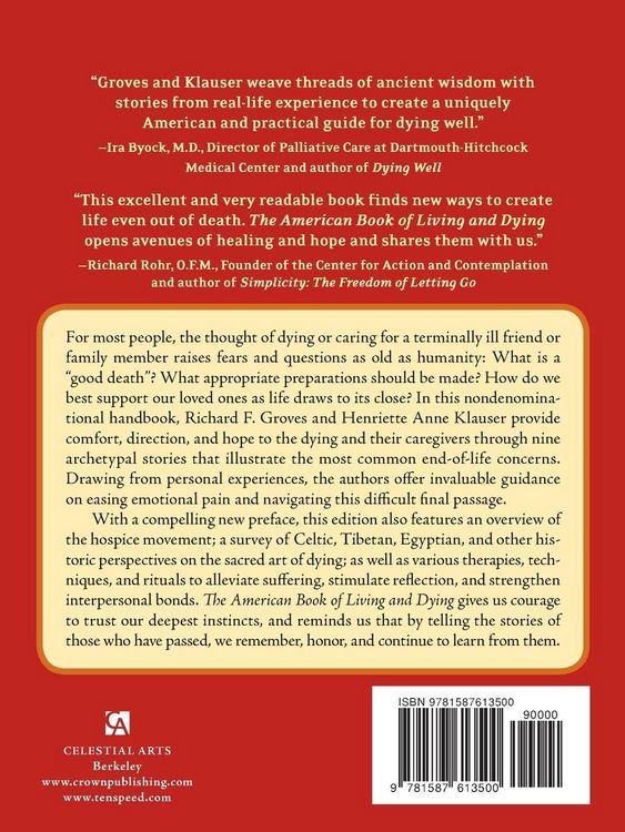 Produktbild: The American Book of Living and Dying