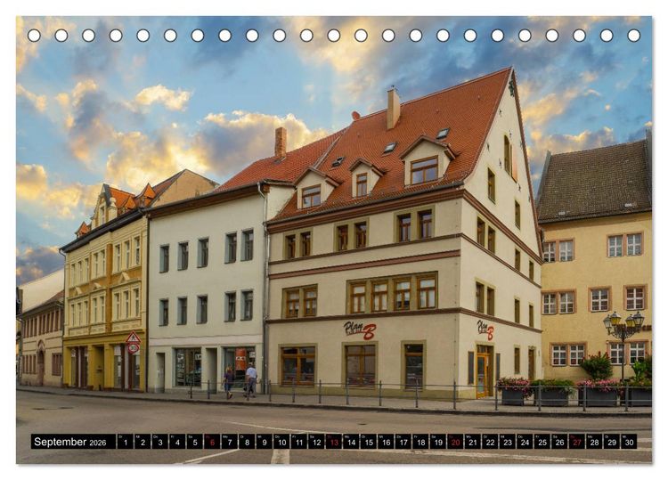 Produktbild: Lutherstadt Eisleben Impressionen (Tischkalender 2026 DIN A5 quer), CALVENDO Monatskalender