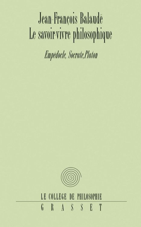 Produktbild: Le savoir-vivre philosophique