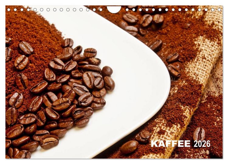 Produktbild: KAFFEE 2026 (Wandkalender 2026 DIN A4 quer), CALVENDO Monatskalender