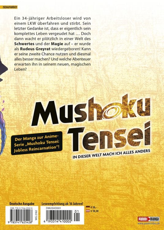 Produktbild: Mushoku Tensei - In dieser Welt mach ich alles anders 01