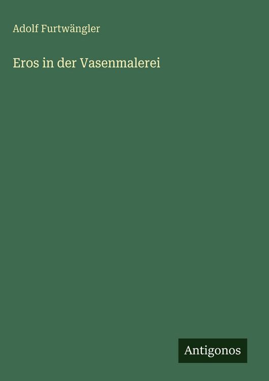 Produktbild: Eros in der Vasenmalerei