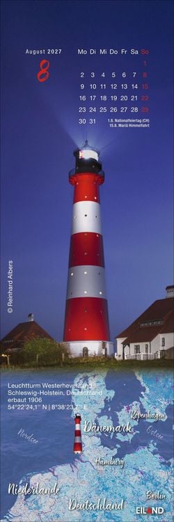 Produktbild: LilleEiland Lesezeichen & Kalender 2027