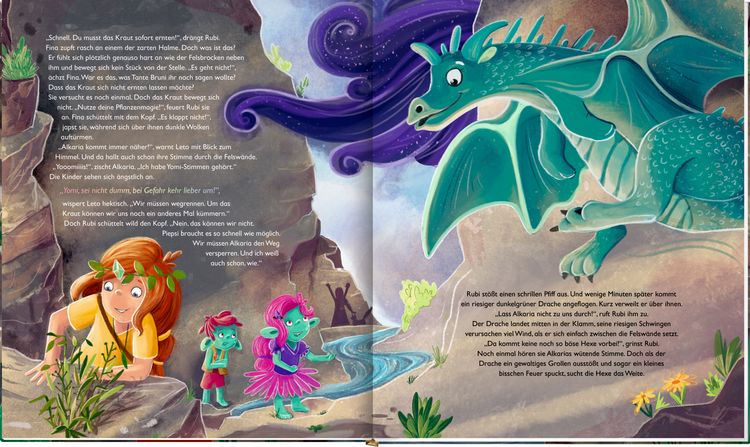 Produktbild: Fina & die Yomis &ndash; Das magische Hexenkraut (Bd. 2)